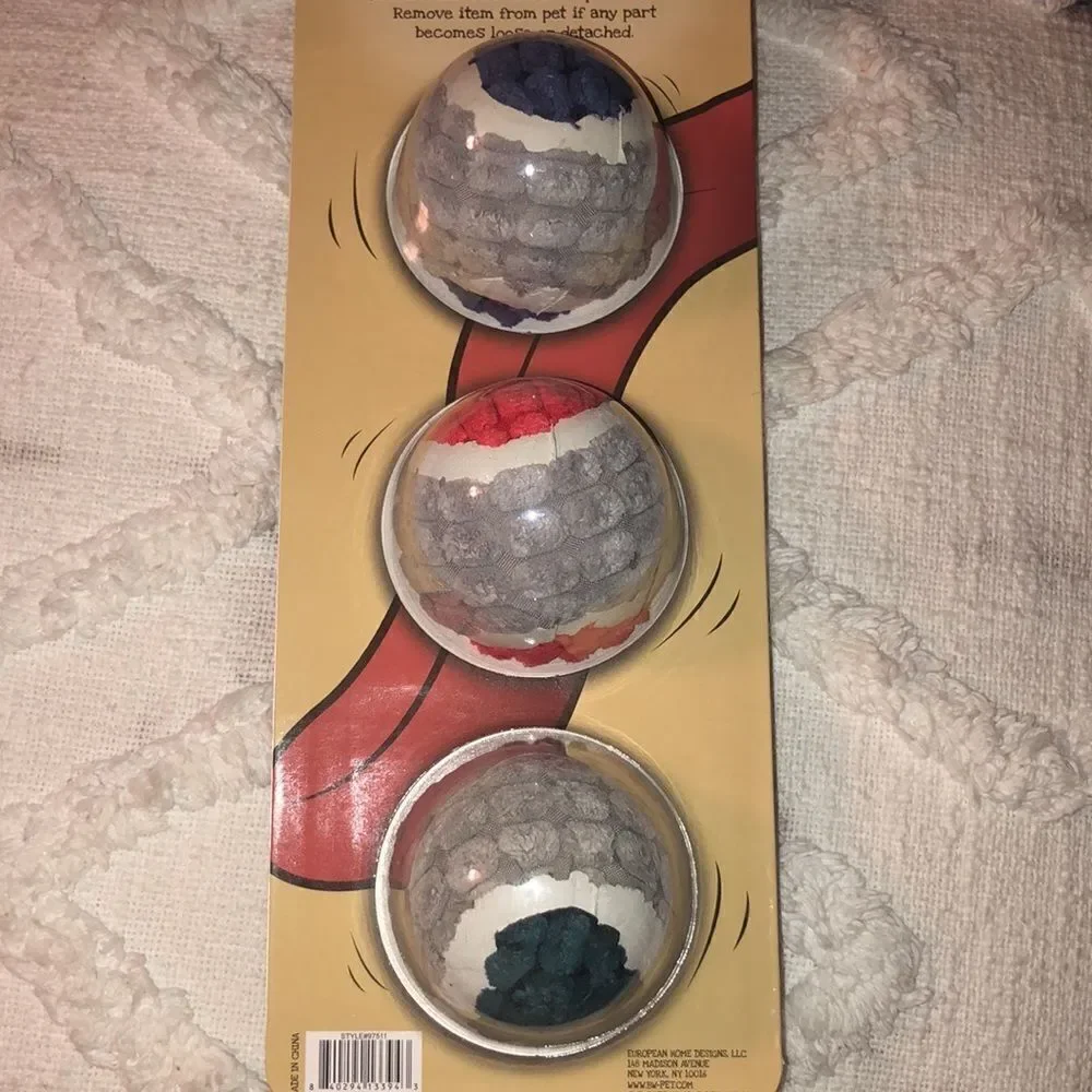 Catch & Fetch Dog Balls Set of 3
